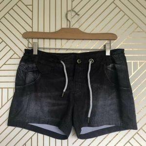 Chiemsee Women’s Swim Outdoor Gray Knit Shorts Size M 627